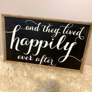 Home decor sign